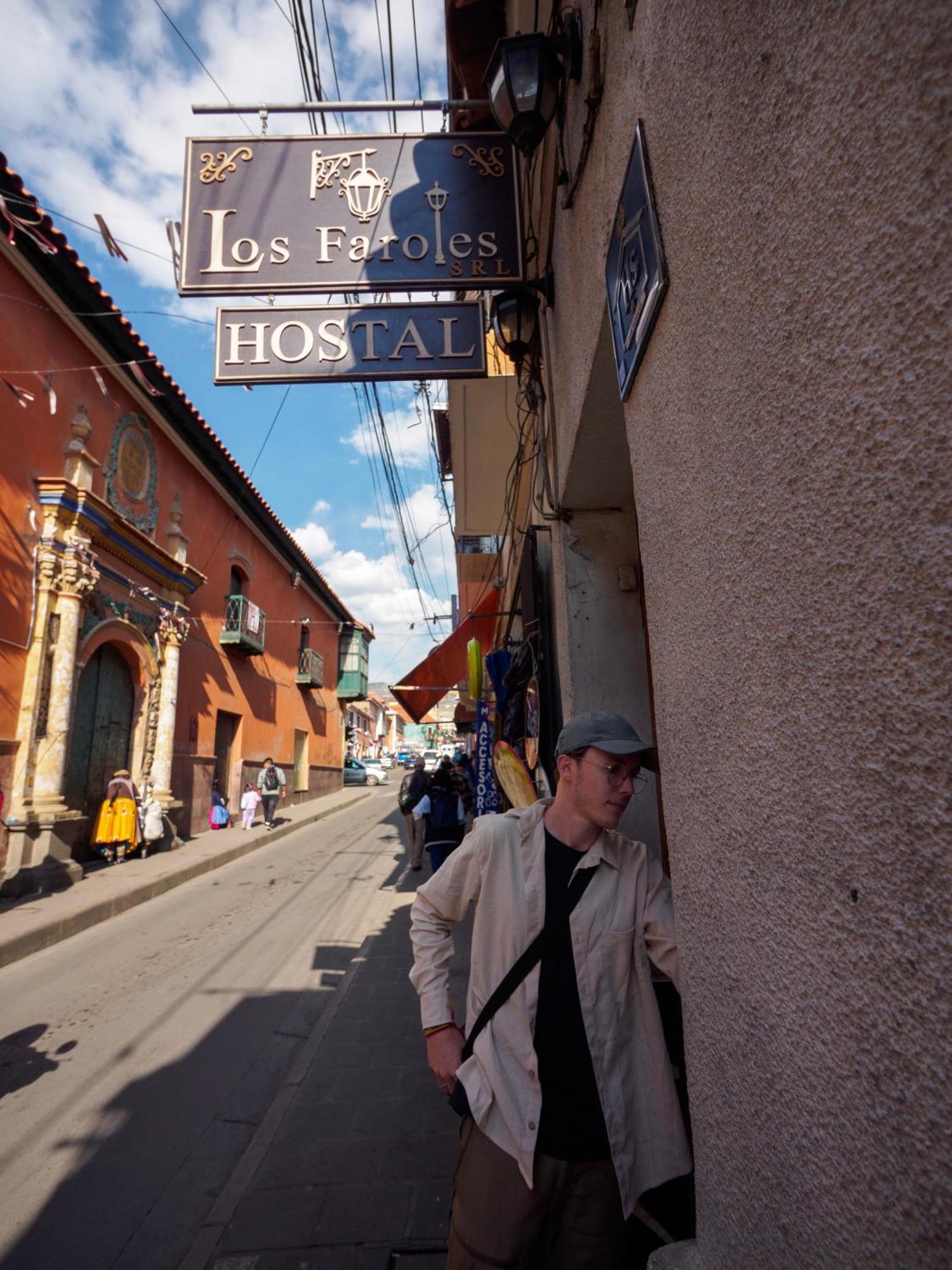 Los Faroles Hostal Potosí Zewnętrze zdjęcie